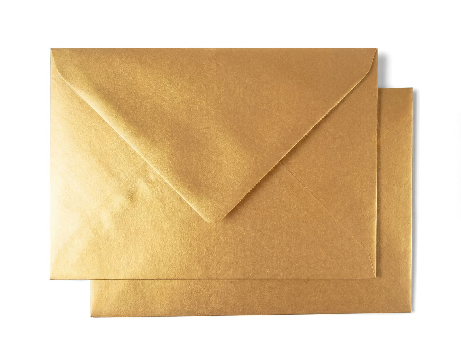 envelop goud metallic