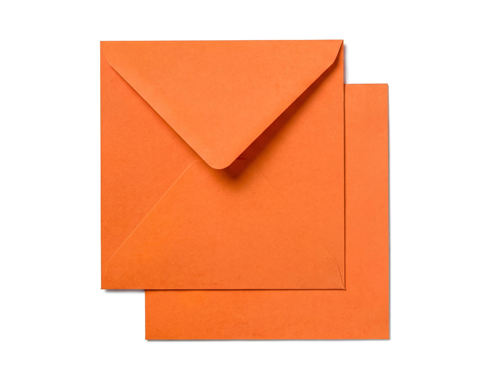 envelop carre 140 oranje