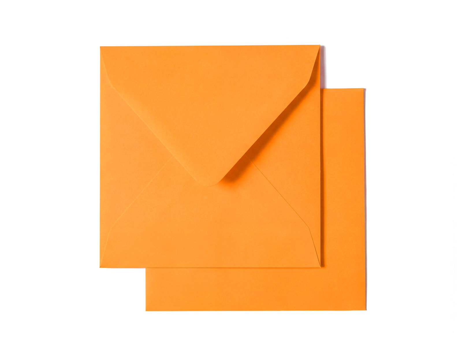 envelop carre 165 mango geel