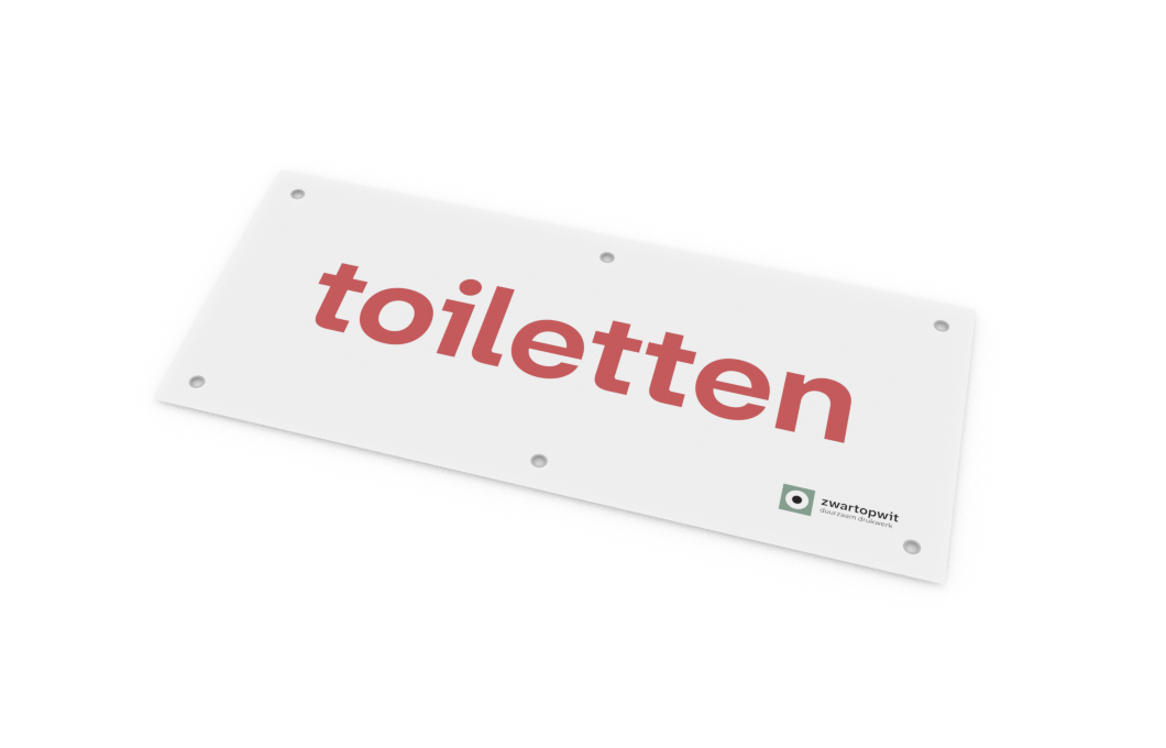 banner toiletten