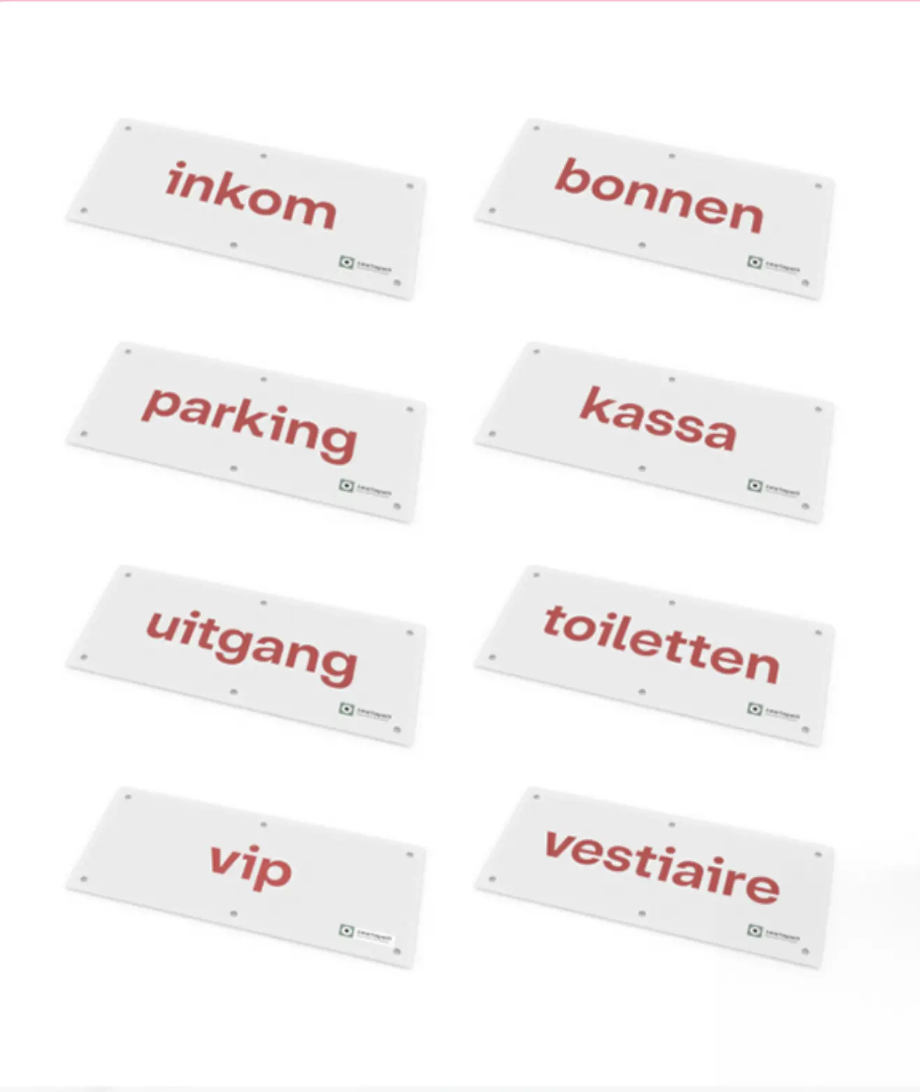 totaalpakkett van de mesh event banners 