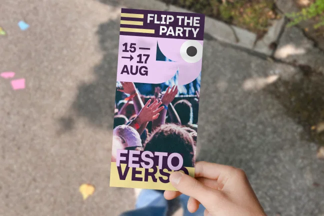 festival flyer