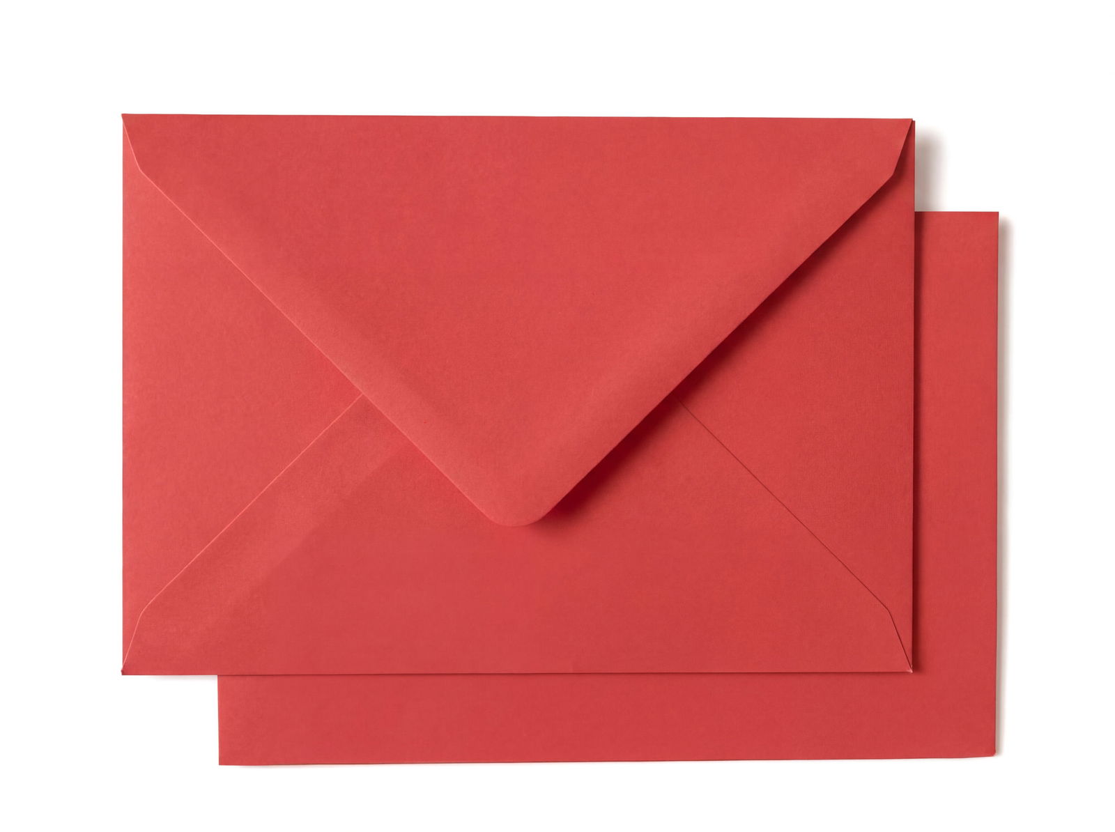 Envelop Vermiljoen Rood