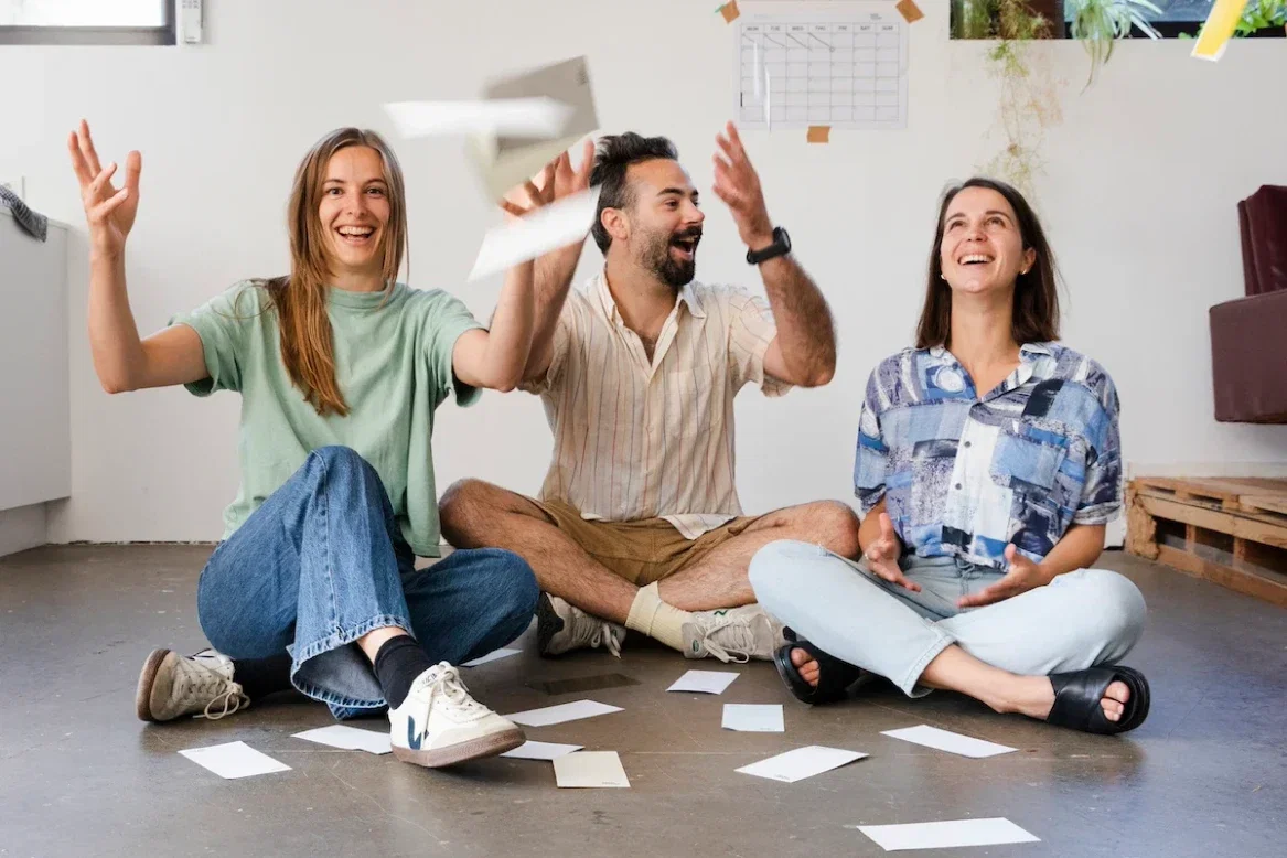 Het team achter redo papers.