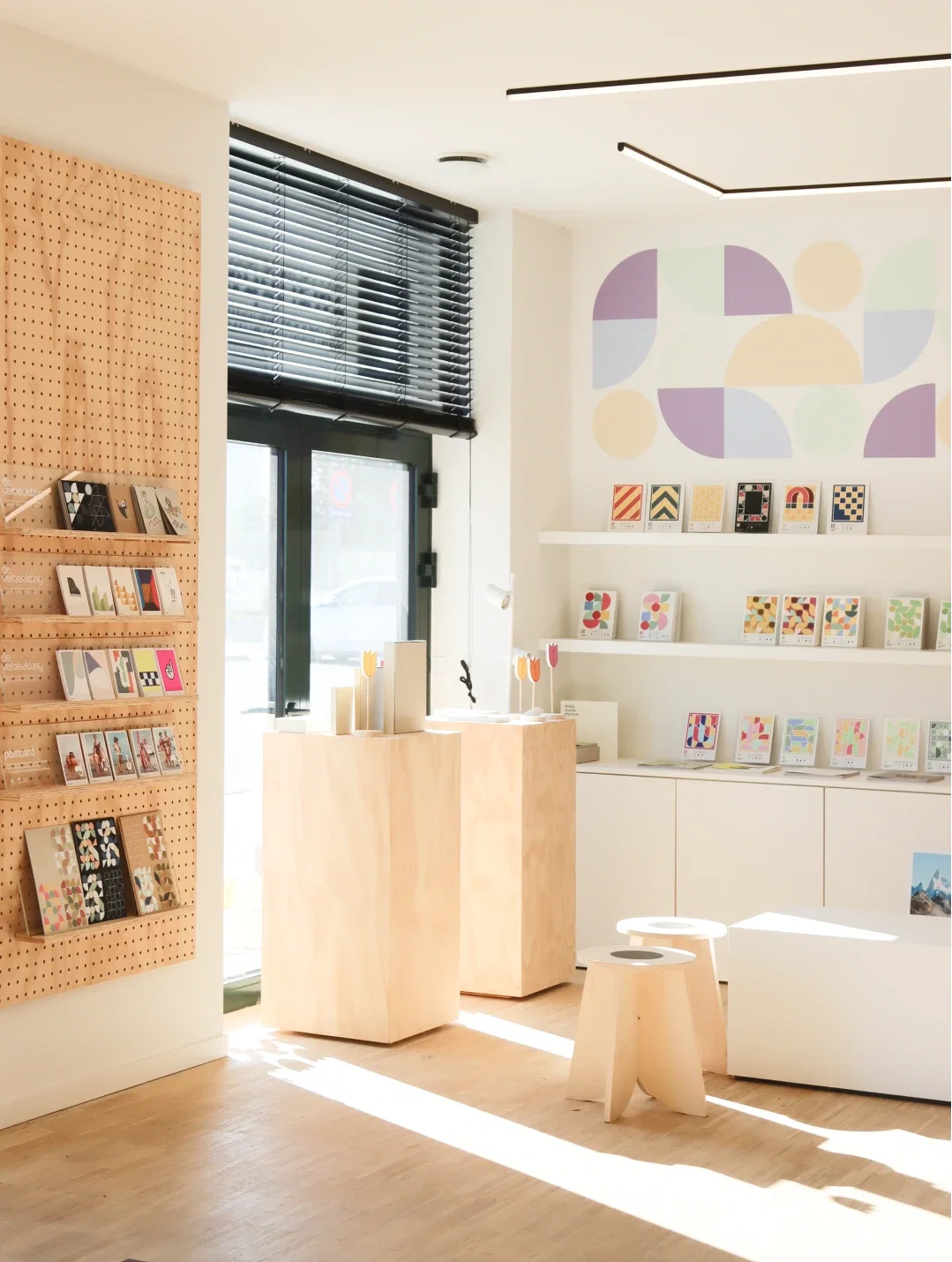 Interieur van het servicepunt in Antwerpen.